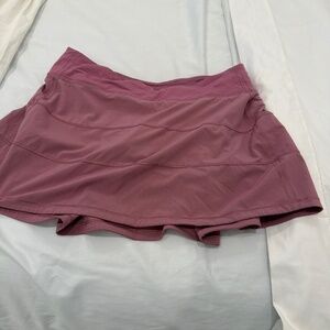 Pink/mauve tennis skirt